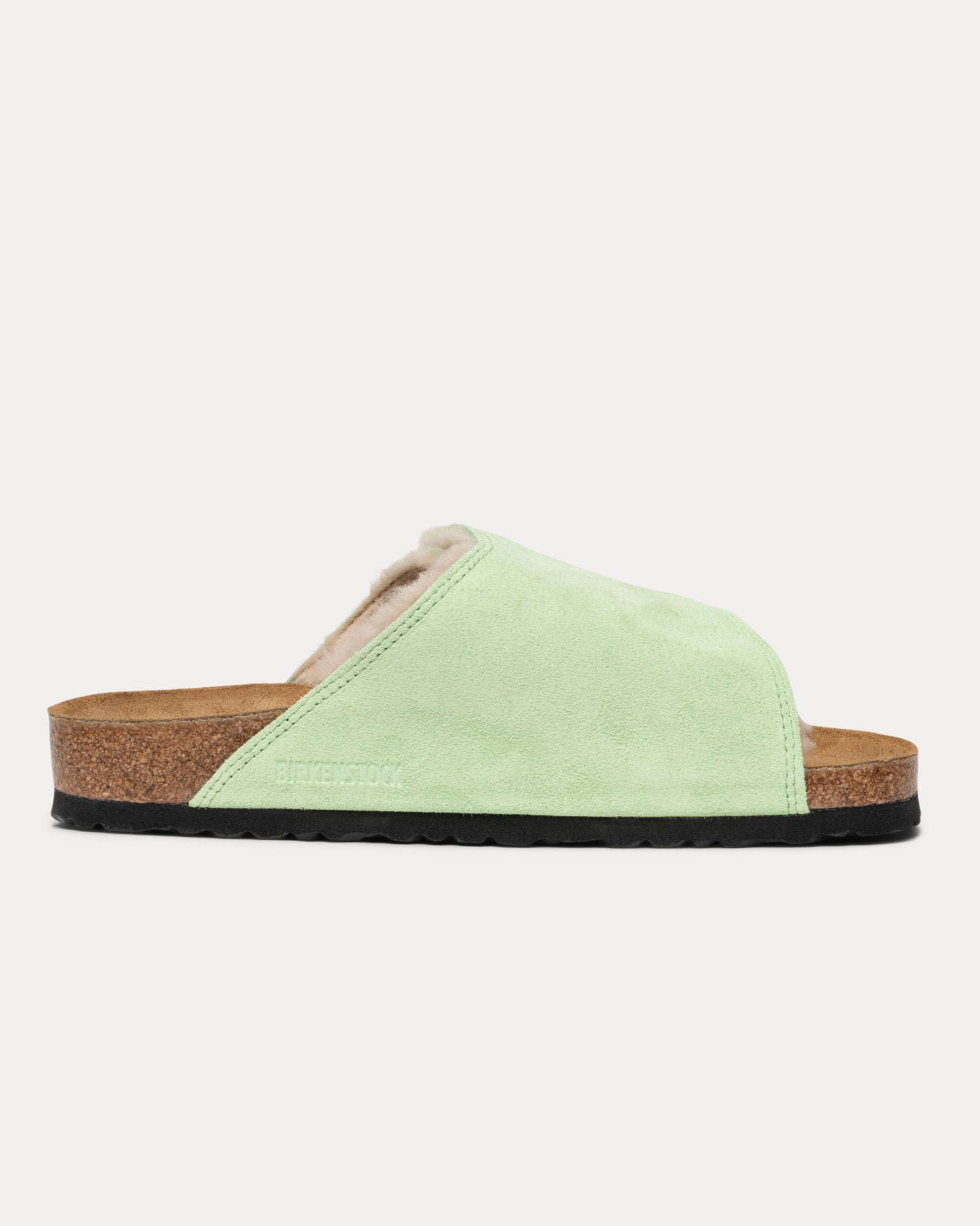 STÜSSY & BIRKENSTOCK SOLANA SHEARLING SLIDE