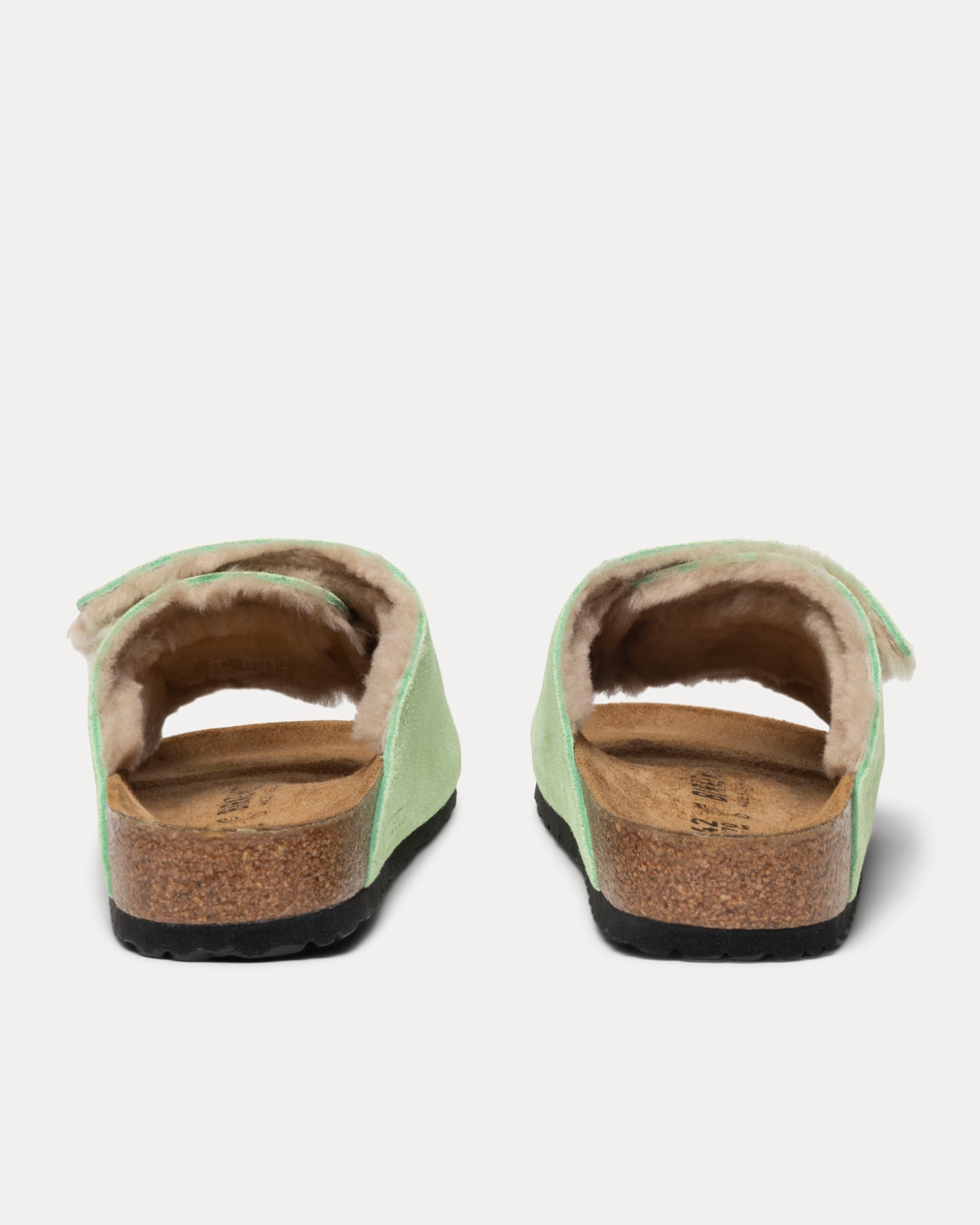 STÜSSY & BIRKENSTOCK SOLANA SHEARLING SLIDE