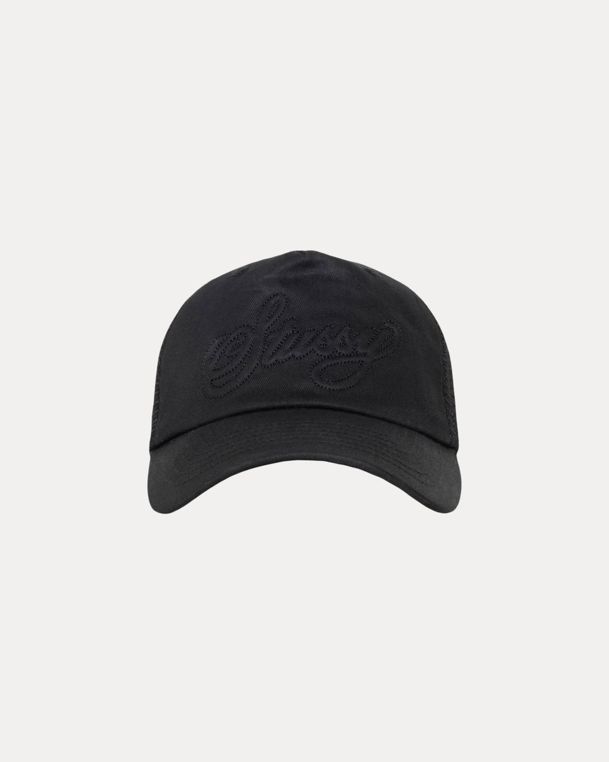 WAXED CURSIVE STITCH SNAPBACK TRUCKER