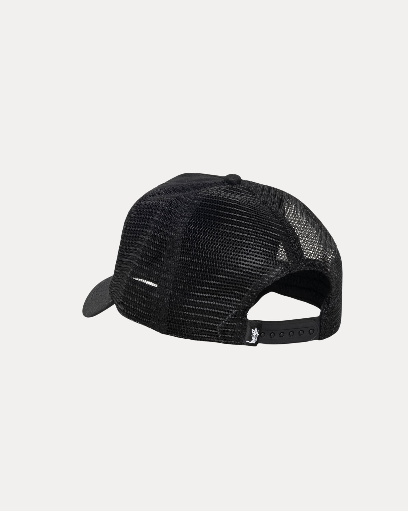 WAXED CURSIVE STITCH SNAPBACK TRUCKER