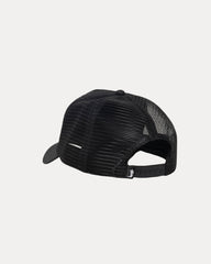 WAXED CURSIVE STITCH SNAPBACK TRUCKER