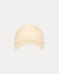 WAXED CURSIVE STITCH SNAPBACK TRUCKER