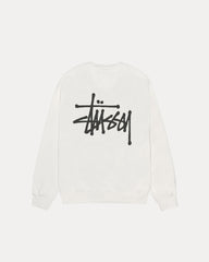 BASIC STÜSSY CREW PIGMENT DYED