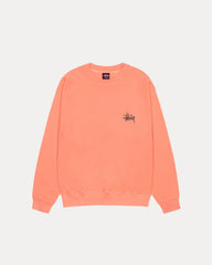 BASIC STÜSSY CREW PIGMENT DYED