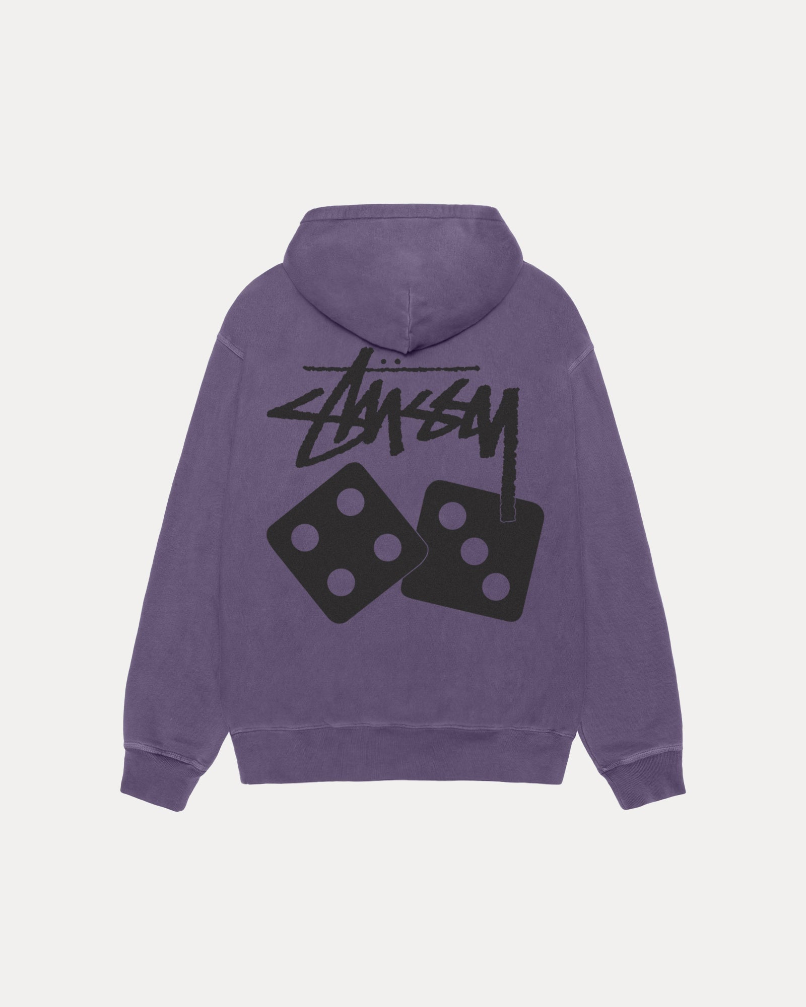 DICE ZIP HOODIE PIGMENT DYED