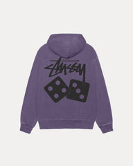 DICE ZIP HOODIE PIGMENT DYED