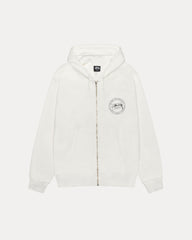STÜSSY WEAR ZIP HOODIE PIGMENT DYED